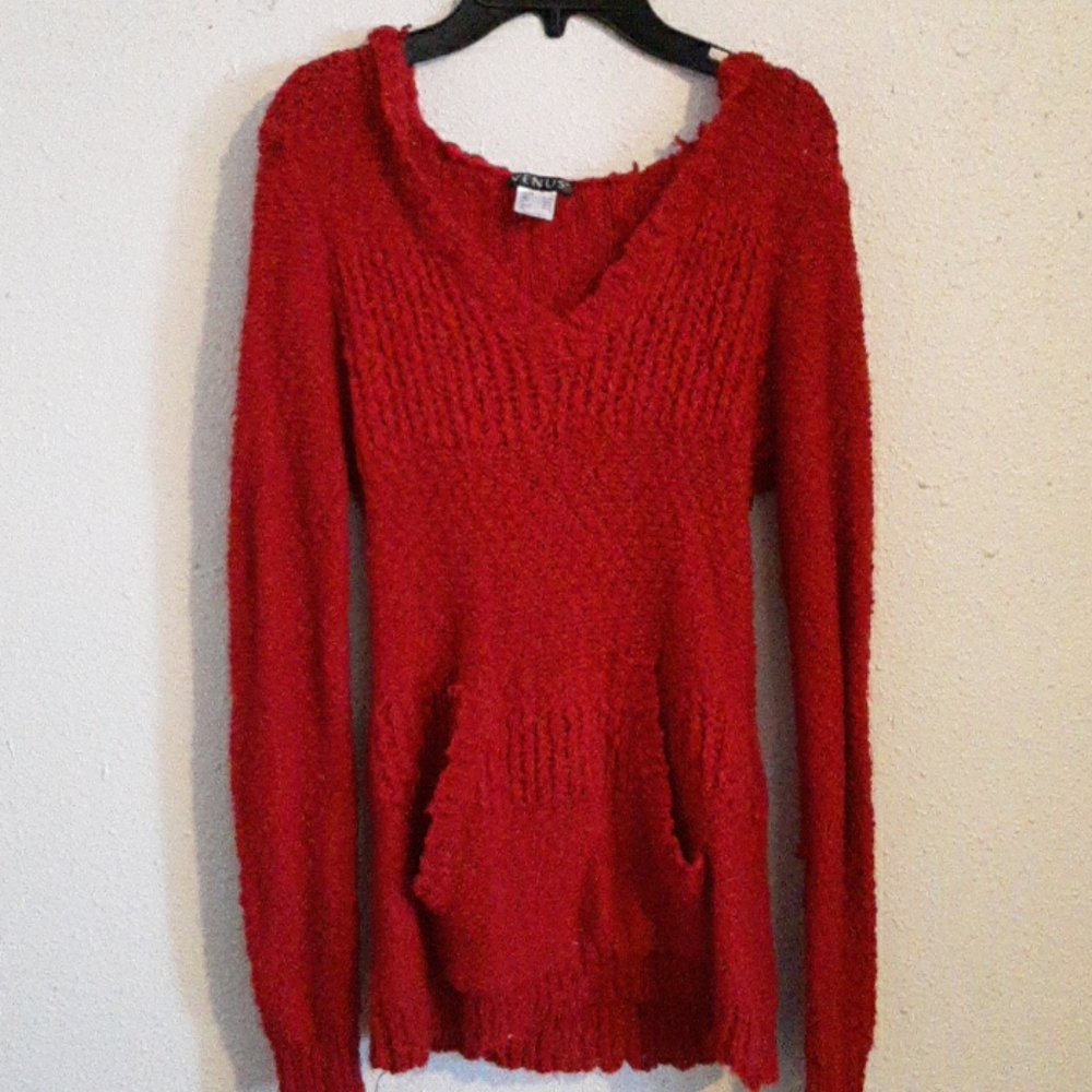 Soft Sweater with Hood